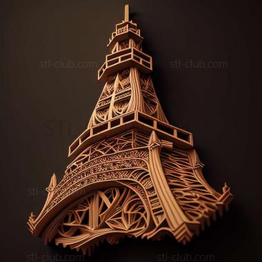 3D model tokyo tower (STL)